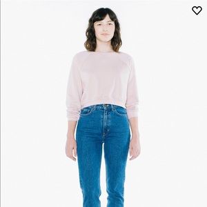 ☆American Apparel☆ Raglan Cropped Sweatshirt